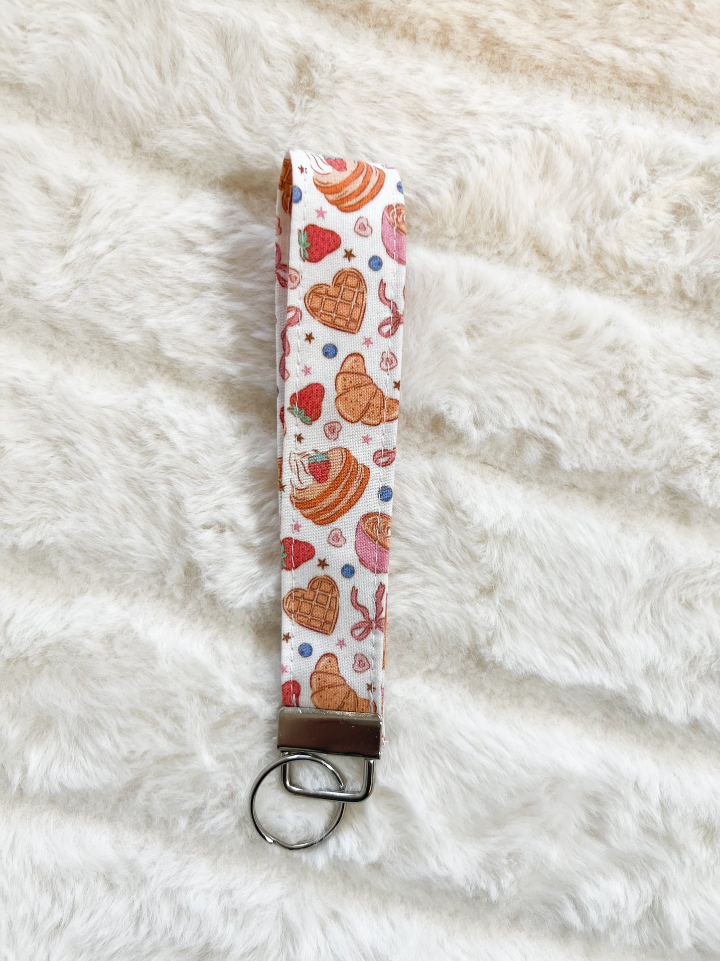 Wristlet Key Fob - Sunday Brunch